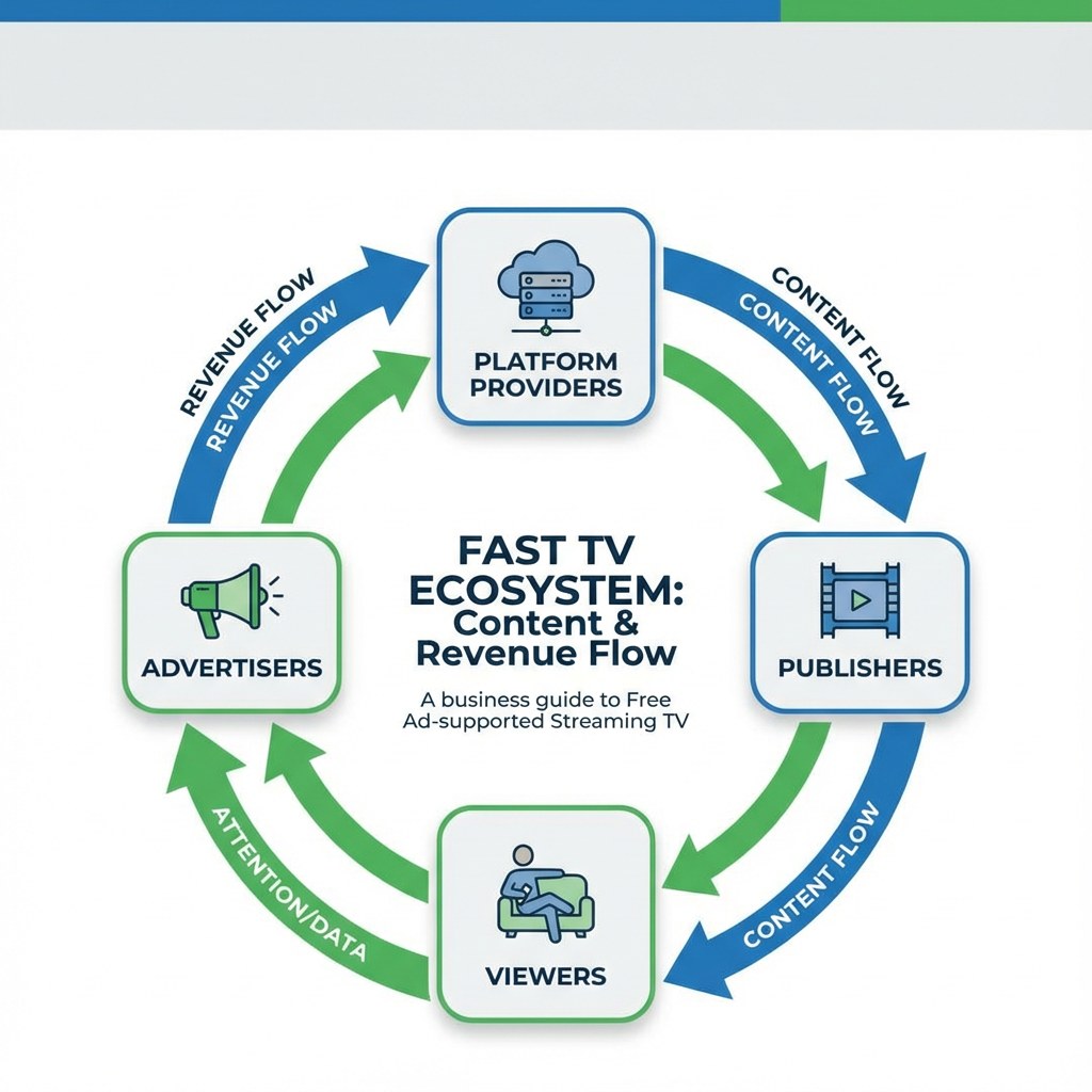 FAST TV: Complete Guide to Free Ad-Supported Television for Publishers