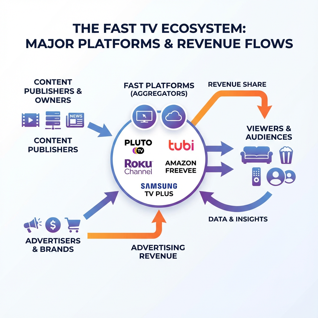 FAST TV: The Complete Guide for Publishers to Free Ad-Supported Television